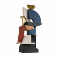 Escultura Decorativa Abstracta Multicolor