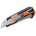 Cuchillo Cutter Retráctil 18mm Azul y Naranja