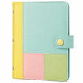 Cuaderno A5 con Botón y Anillas Multicolor