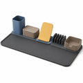 Organizador de Escritorio Modular Multifuncional Negro/Amarillo/Azul/Marrón