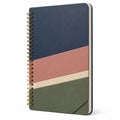 Cuaderno Espiral Geométrico Multicolor 21x14cm
