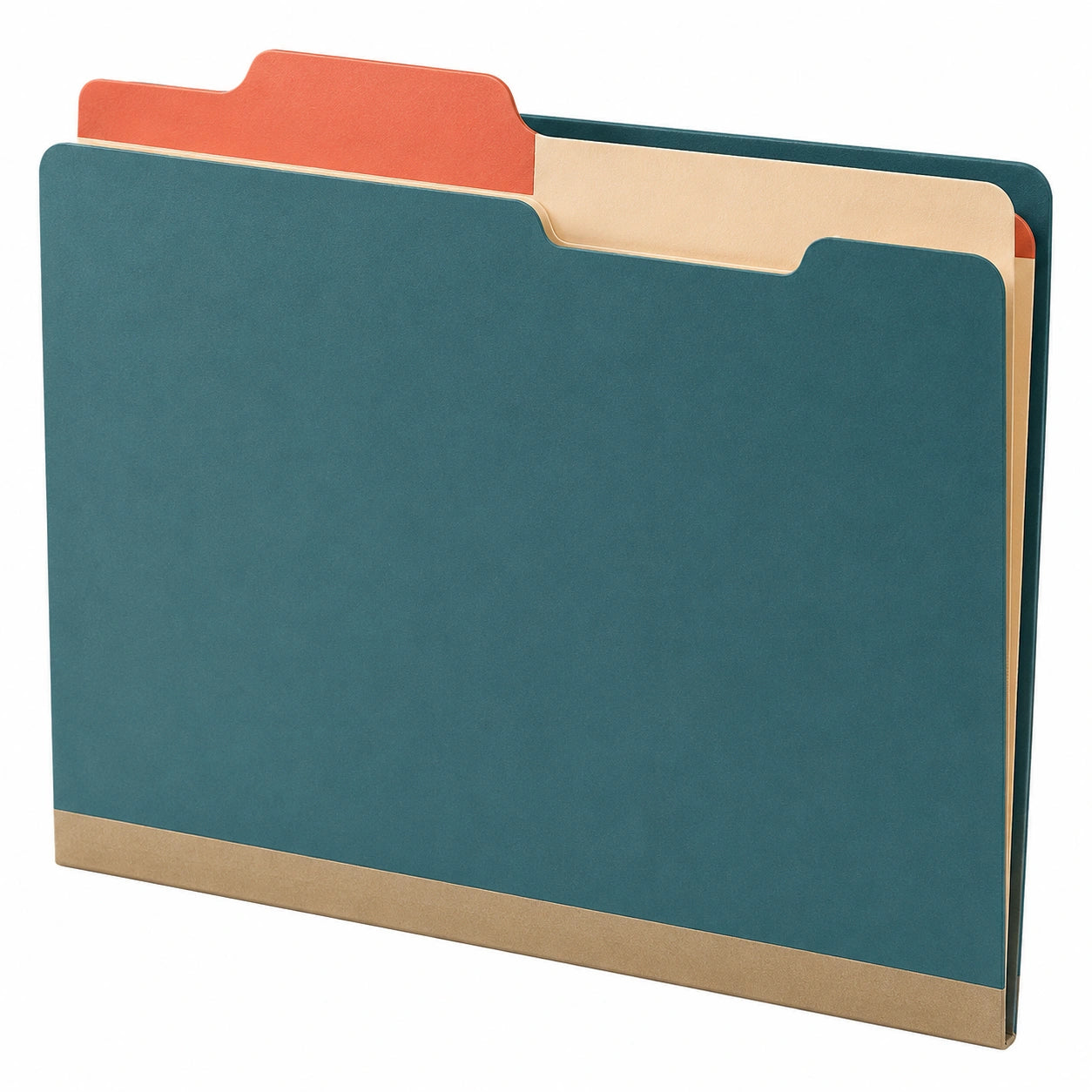 Carpeta de Archivos Multicolor con Separadores