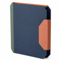 Carpeta organizadora A4 con solapa Azul, Verde y Marrón